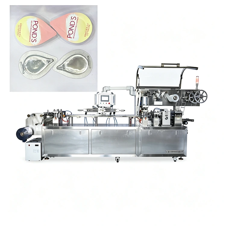 Máquina automática de envasado de blister termoformado de esencias y aceites