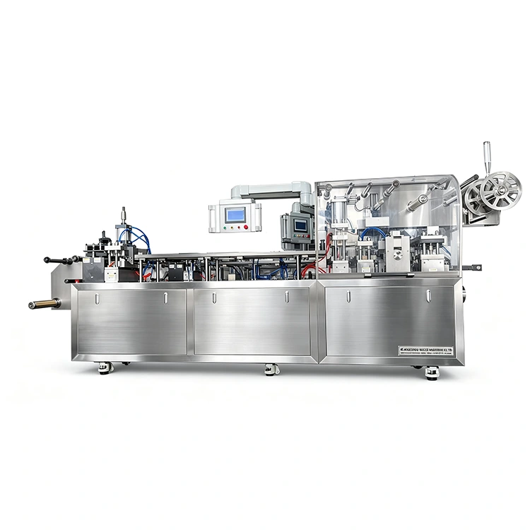 Máquina automática de blister de placa plana