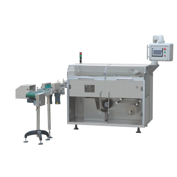 Máquina automática de envoltura de película transparente