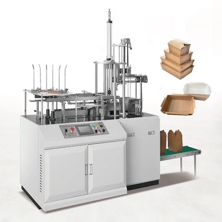 Máquina de lonchera de papel completamente automática